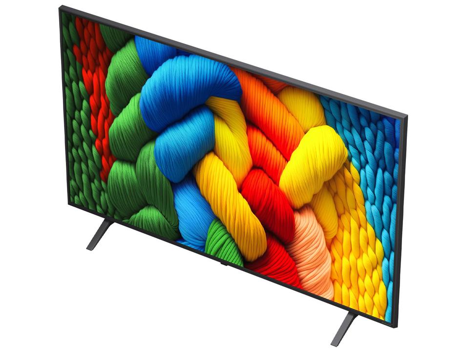 Smart TV 50" LG 4K Ultra HD NANO 50NANO80ASA webOS 25 a7 AI Processor Alexa 3 HDMI 2 USB - 15