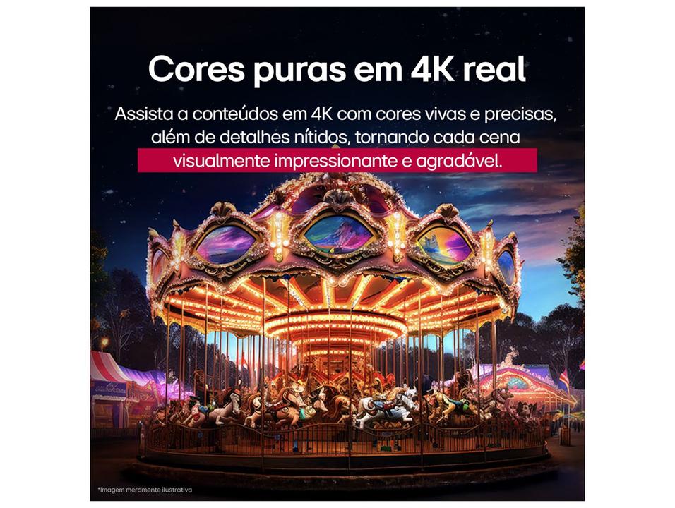 Smart TV 50" LG 4K Ultra HD NANO 50NANO80ASA webOS 25 a7 AI Processor Alexa 3 HDMI 2 USB - 6