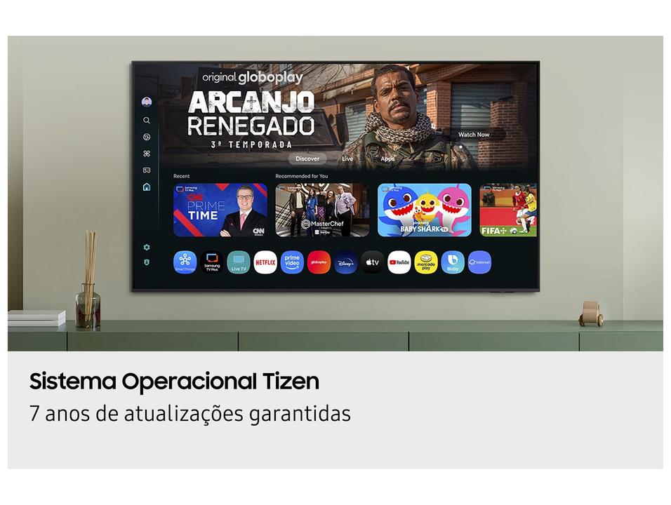 Smart TV 50" Samsung UHD 4K Crystal UHD U8600F UN50U8600FGXZD Tizen Crystal 4K Bixby e Alexa 3 HDMI - 2