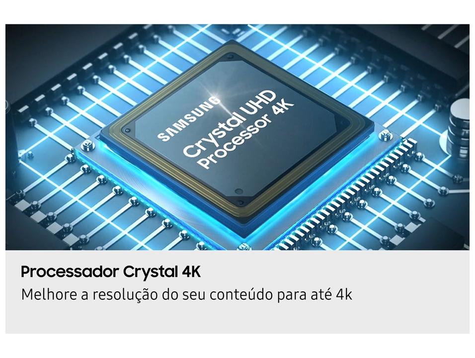 Smart TV 50" Samsung UHD 4K Crystal UHD U8600F UN50U8600FGXZD Tizen Crystal 4K Bixby e Alexa 3 HDMI - 4