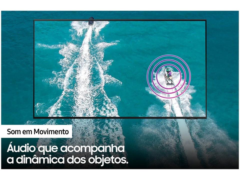 Smart TV 55” 4K NEO QLED Mini Led Samsung 55QN85A 120hz Som em Movimento Processador A - 14