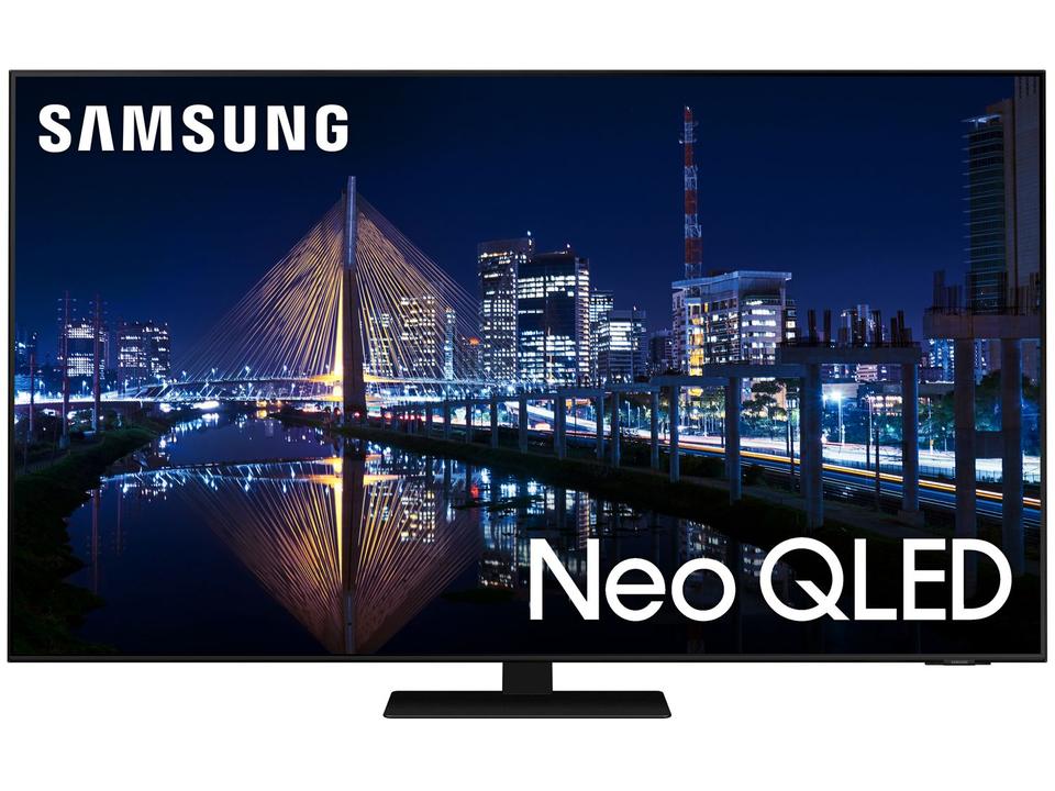 Smart TV 55” 4K NEO QLED Mini Led Samsung 55QN85A - 120hz Som em Movimento Processador AI - 3