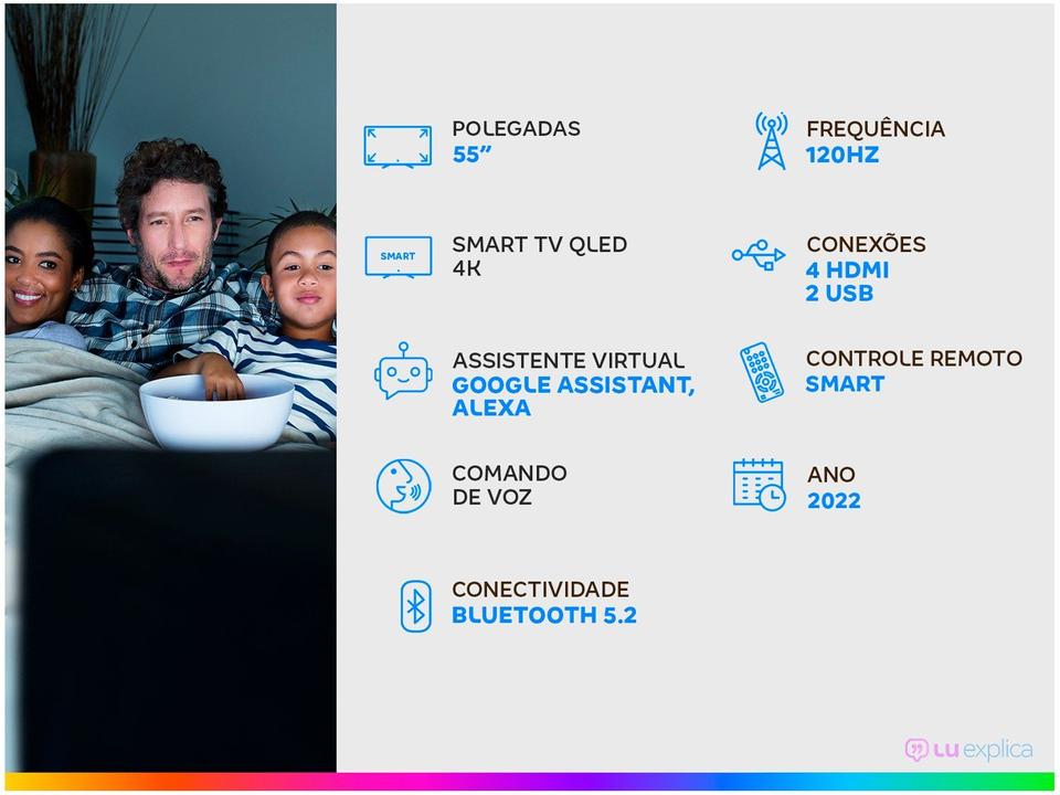 Smart TV 55” 4K Neo QLED Samsung QN55QN85BA - 1