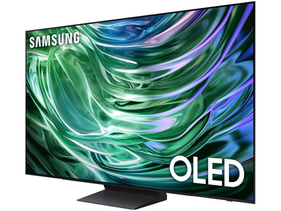 Smart TV 55" 4K OLED Samsung 55S90DA 144Hz Wi-Fi Bluetooth com Alexa 4 HDMI 2 USB - 1
