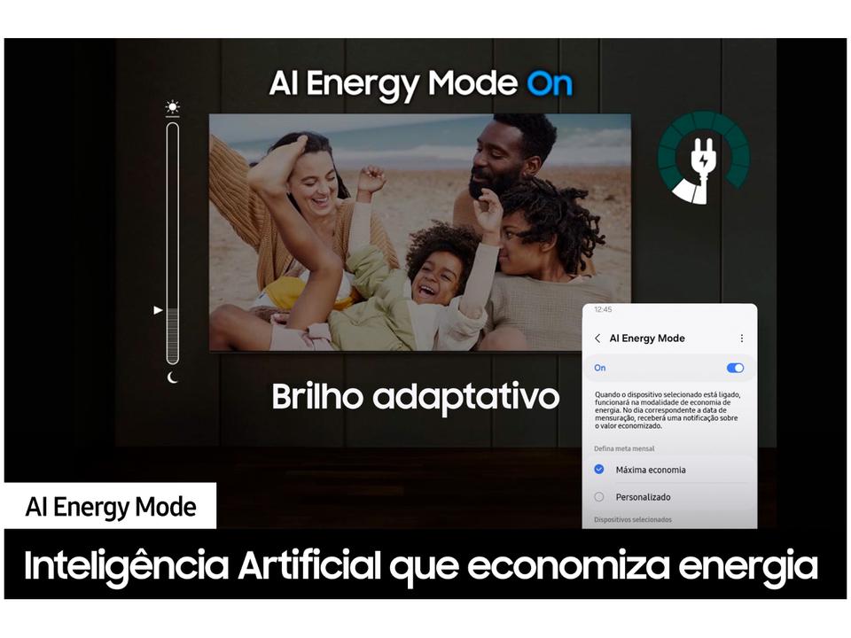 Smart TV 55" 4K OLED Samsung 55S90DA 144Hz Wi-Fi Bluetooth com Alexa 4 HDMI 2 USB - 8