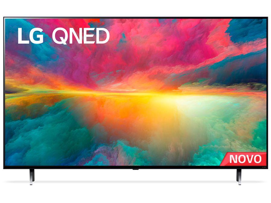 Smart TV 55” 4K QNED LG Quantum Dot NanoCell 55QNED75SRA VA AI Processor Wi-Fi Bluetooth Google Assistente e Alexa - 4