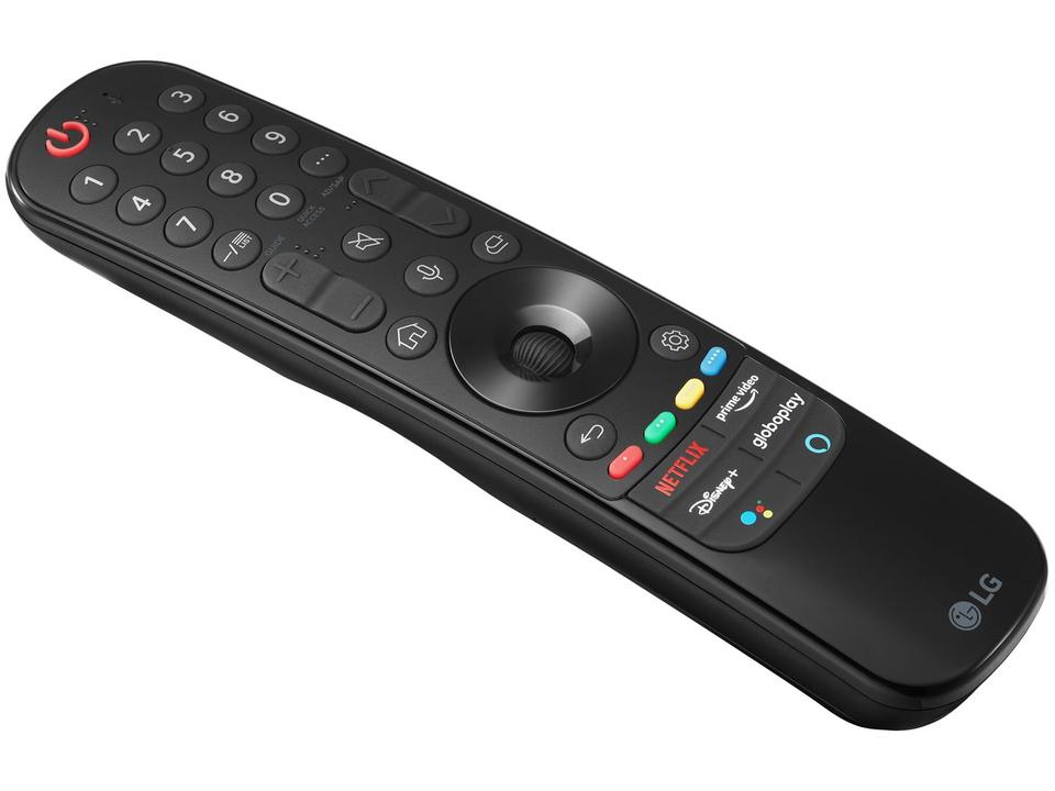 Smart TV 55” 4K UHD Nanocell LG 55NANO80 - 60Hz Wi-Fi e Bluetooth Alexa 4 HDMI 2 USB - 12