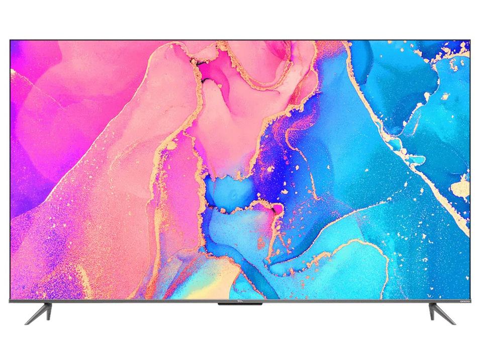 Smart TV 55” 4K UHD QLED TCL 55C635 60Hz Wi-Fi - 7