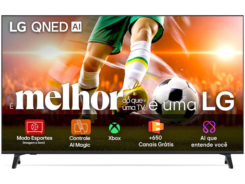 Smart TV 55" LG 4K QNED 55QNED70ASA WebOS 25 a7 AI Processor 4K Gen8 Alexa 3 HDMI 2 US - 2