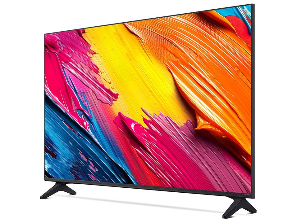 Smart TV 55" LG 4K QNED 55QNED70ASA WebOS 25 a7 AI Processor 4K Gen8 Alexa 3 HDMI 2 USB - 2