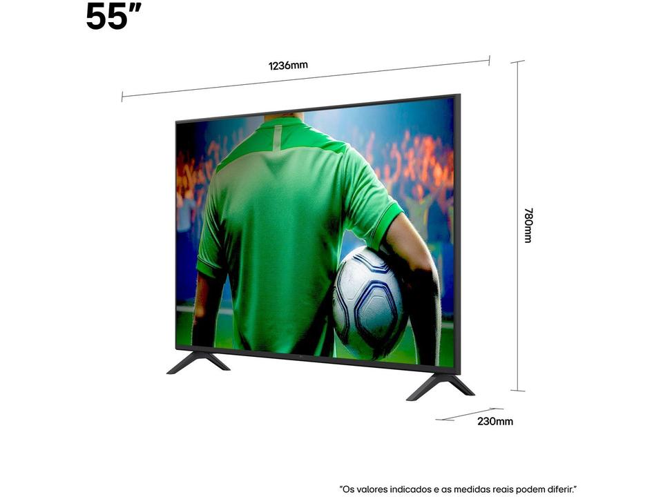 Smart TV 55" LG 4K Ultra HD 55UA8550PSA webOS 25 AI Processor 4K Gen8 com Alexa 3 HDMI - 10