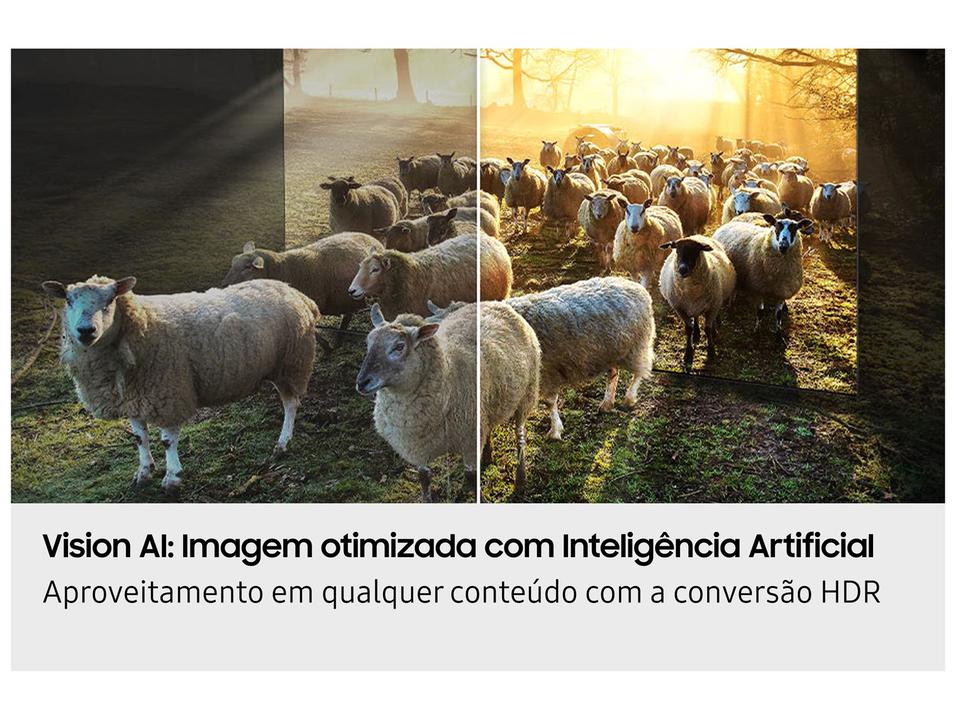 Smart TV 55" Samsung 4K OLED S85F QN55S85FAGXZD 120Hz Tizen NQ4 AI Gen2 Bixby Alexa 4 HDMI - 5