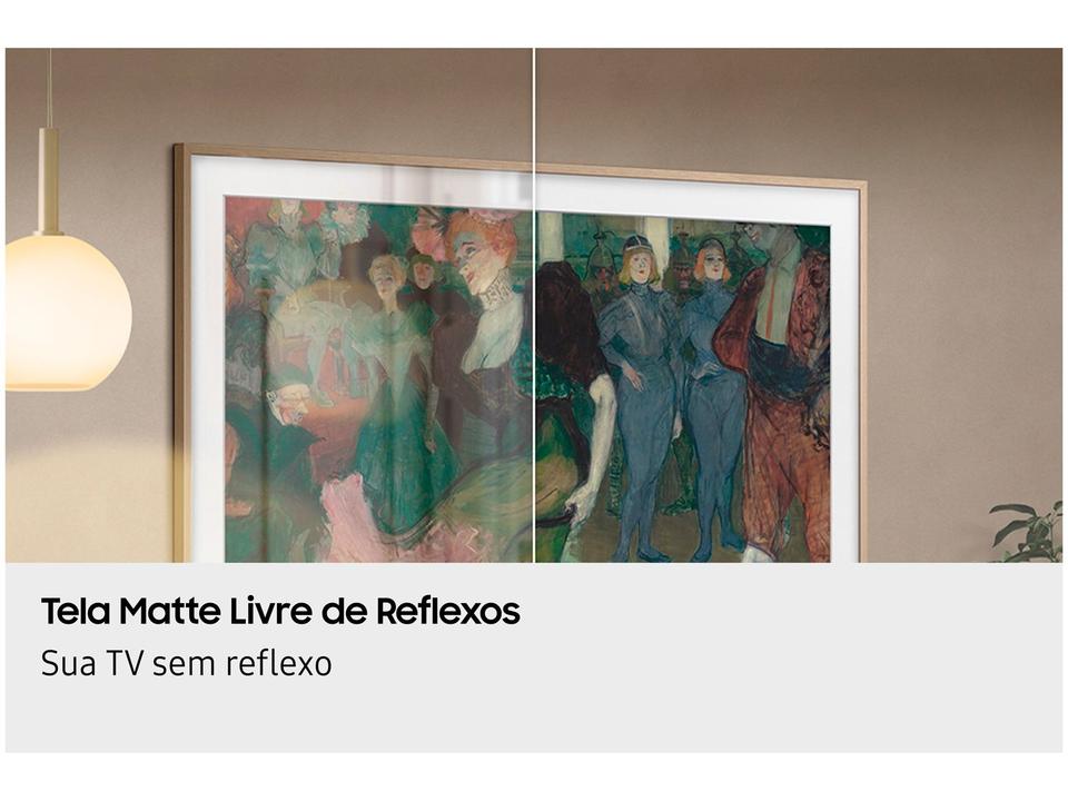 Smart TV 55" Samsung 4K The Frame LS03F QN55LS03FAGXZD Tizen 2025 - 2