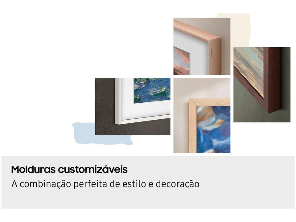 Smart TV 55" Samsung 4K The Frame LS03F QN55LS03FAGXZD Tizen 2025 - 3