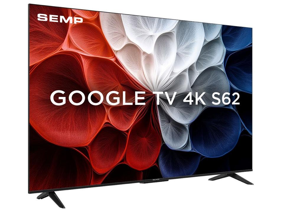 Smart TV 55" SEMP 4K LED 55S62 Google TV AiPQ Pro Google Assistente 3 HDMI e USB - 7