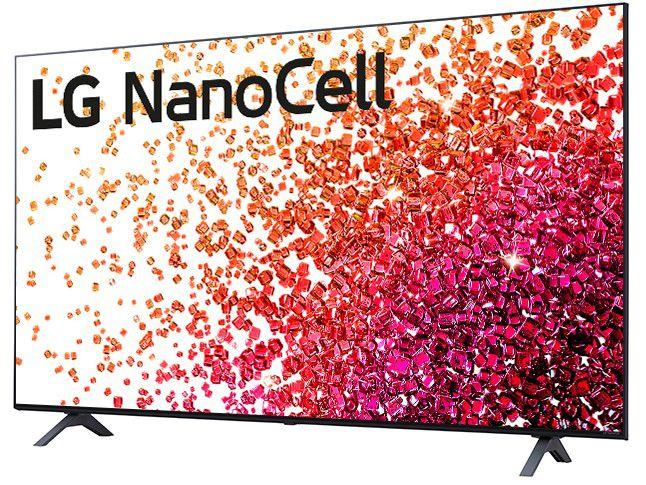 Smart TV 55” UHD 4K NanoCell Display LG - 55NANO75 IPS 60Hz Wi-Fi Bluetooth HDR Alexa - 4