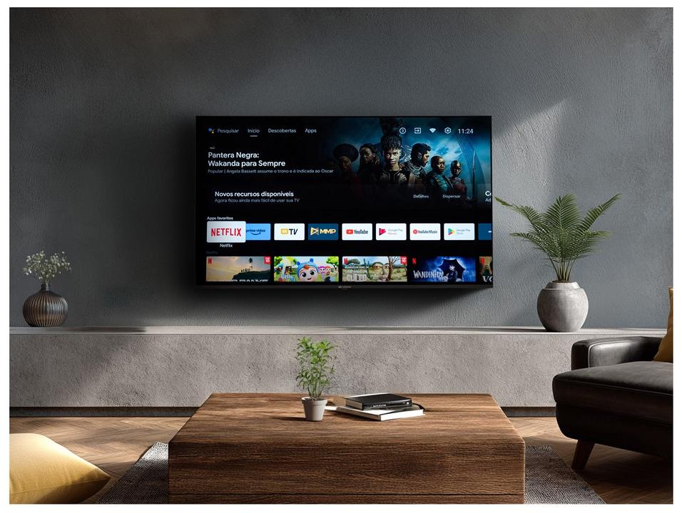 Smart TV 65” 4K DLED Rig Vizzion BR65GUA IPS - 3