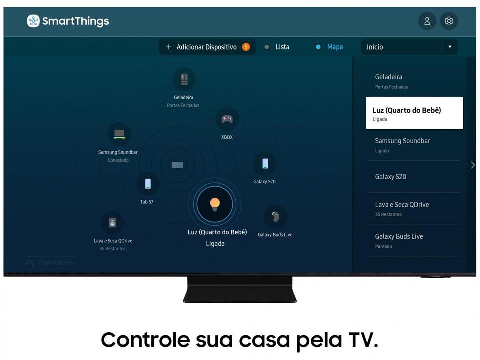 Smart TV 65” 4K NEO QLED Mini Led Samsung 65QN90AA - 11