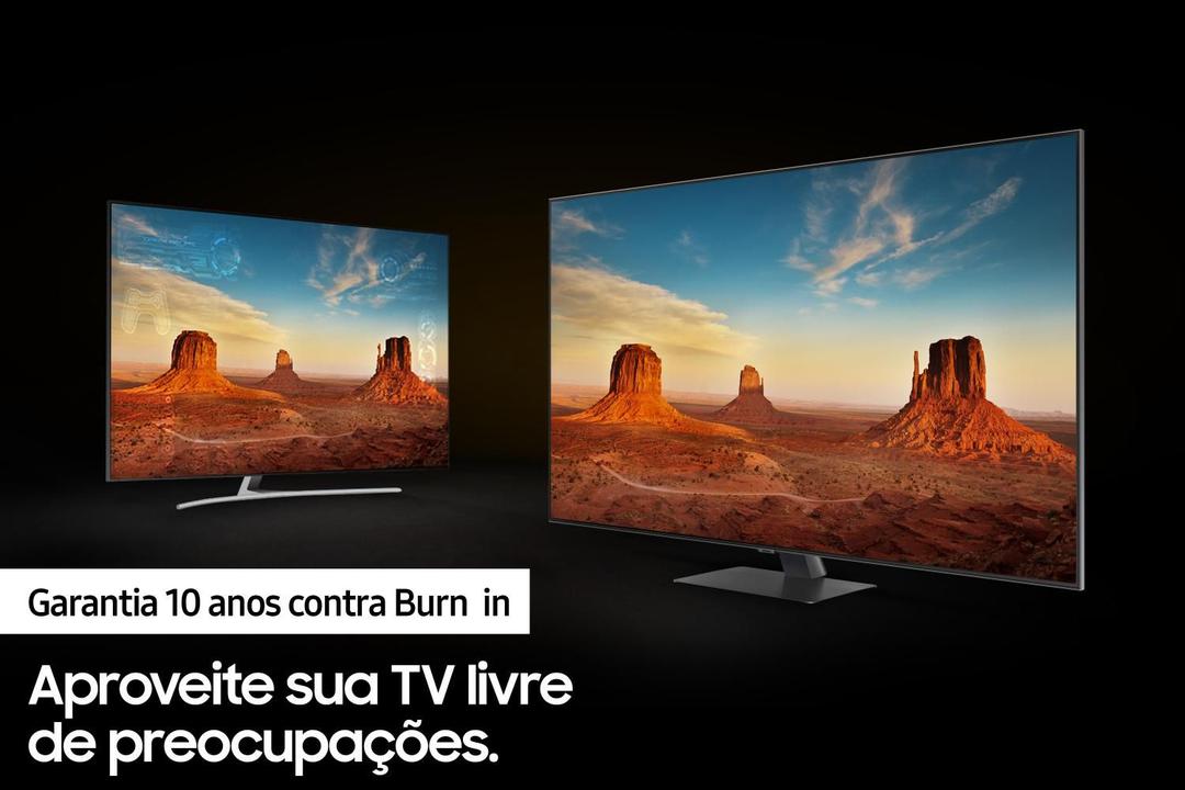 Smart TV 65” 4K QLED Samsung 65Q80A Wi-Fi - 14