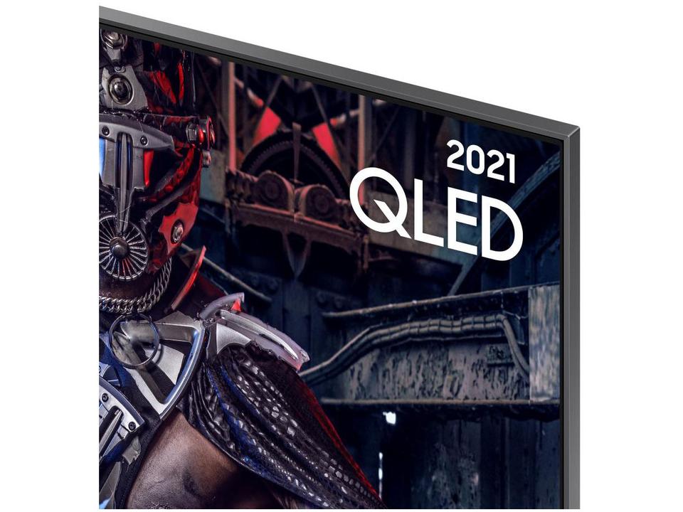 Smart TV 65” 4K QLED Samsung 65Q80A Wi-Fi - 6