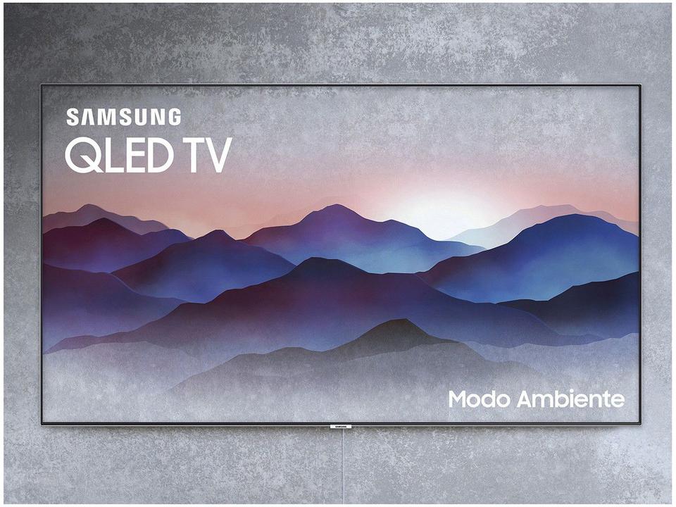 Smart TV 65” 4K QLED Samsung QN65Q7FNAGXZD - Wi-Fi 4 HDMI 3 USB - 3