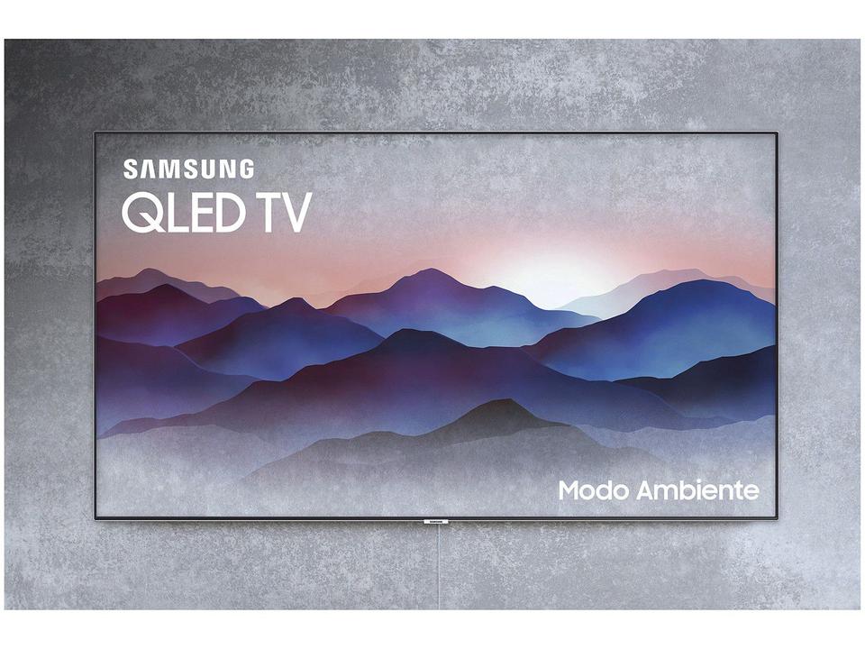 Smart TV 65” 4K QLED Samsung QN65Q7FNAGXZD - Wi-Fi 4 HDMI 3 USB - 12