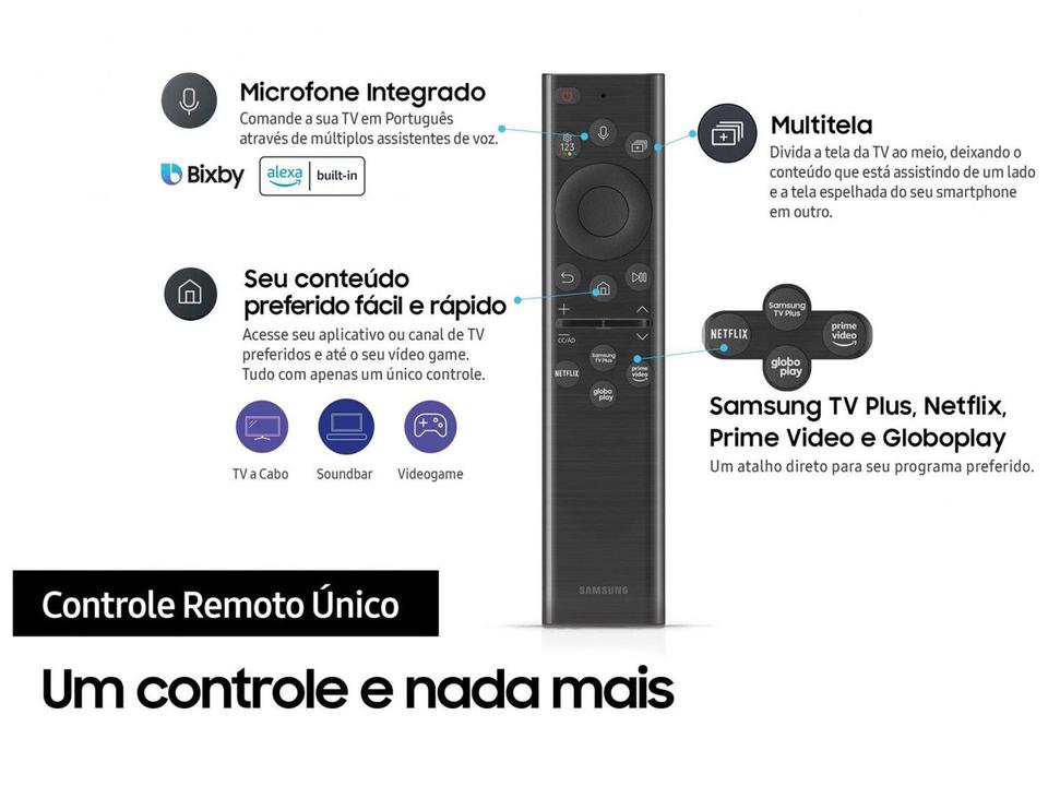 Smart TV 65” 4K QLED Samsung QN65Q80BA - 11