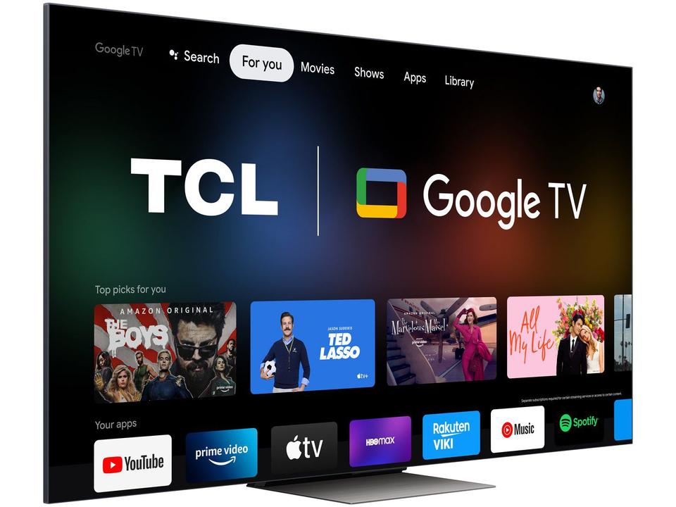 Smart TV 65” 4K QLED TCL 65C835 120Hz - 10