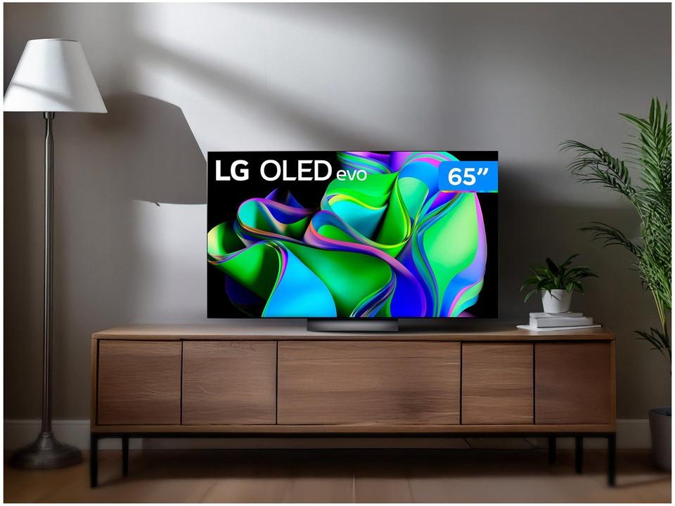 Smart TV 65” 4K UHD OLED Evo LG OLED65C3 - 4
