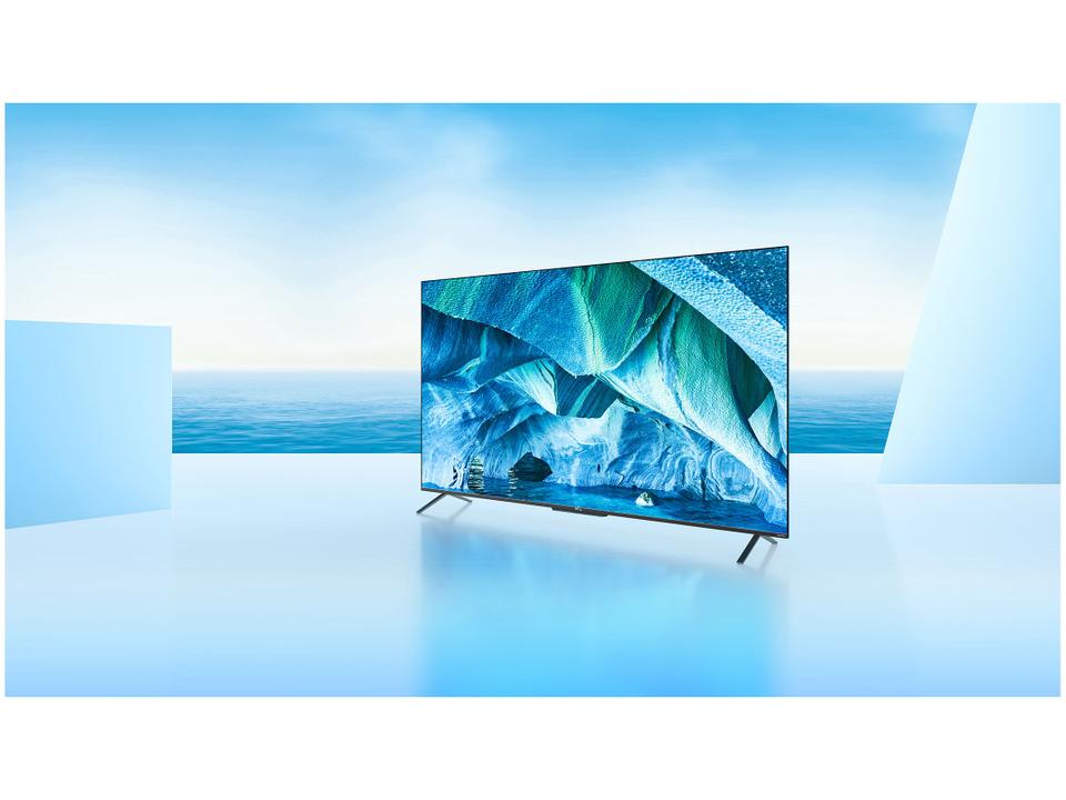 Smart TV 65” 4K UHD QLED TCL 65C725 VA Wi-Fi - Bluetooth Google Assistente Alexa 3 HDMI 2 USB - 20