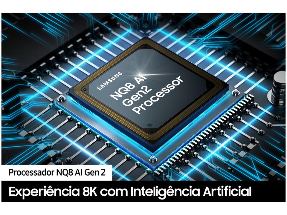 Smart TV 65" 8K MINI LED Neo QLED Samsung AI TV QN65QN800 VA 120Hz Wi-Fi Alexa 4 HDMI 3USB - 6