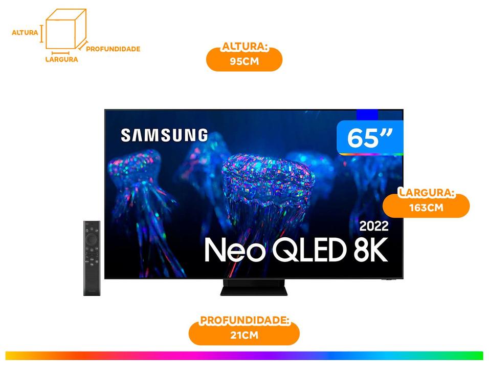 Smart TV 65” 8K Neo QLED Samsung QN65QN800B - 13