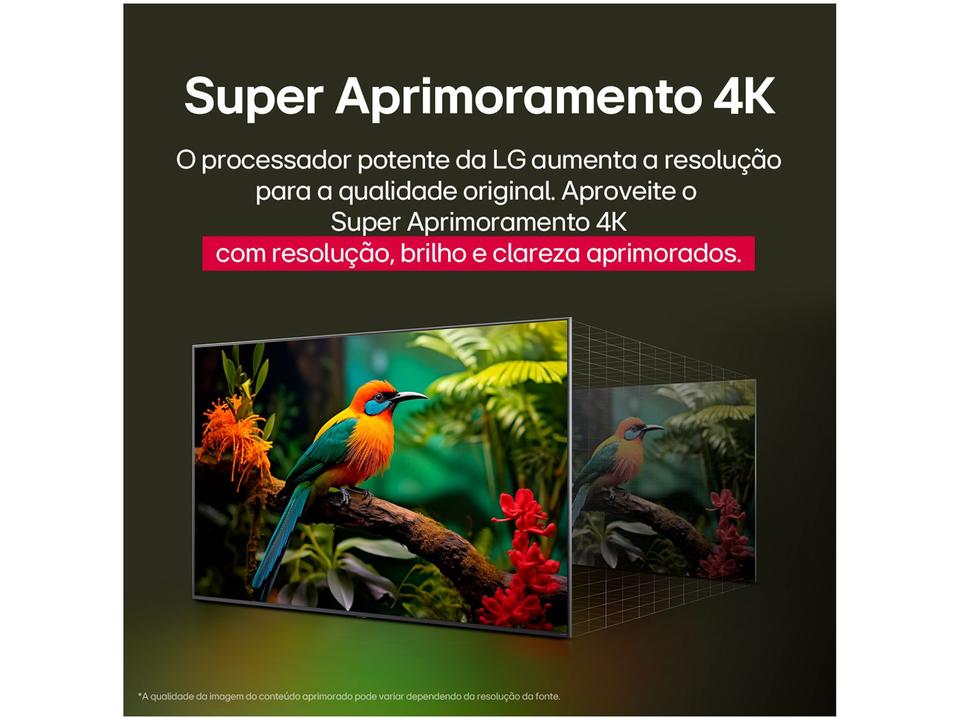 Smart TV 65" LG 4K Ultra HD NanoCell 65NANO80ASA webOS 2025 - 9