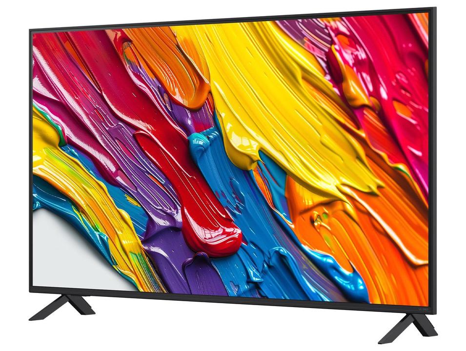 Smart TV 65" LG 4K Ultra HD QNED 65QNED82ASG webOS 25 a7 AI Processor Alexa 3 HDM - 10
