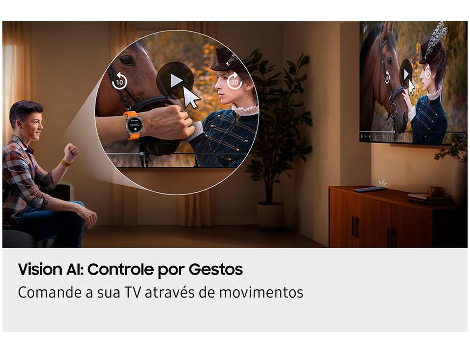 Smart TV 65" Samsung 4K OLED S85F QN65S85FAGXZD Tizen 2025 - 3