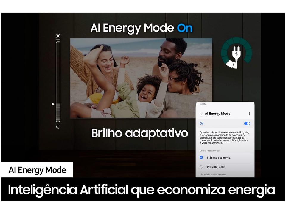 Smart TV 65" Samsung 4K UHD OLED Big TV QN65S90DAEXZD 120Hz Tizen com Alexa e Bixby 4 HDMI 2 USB-A - 7