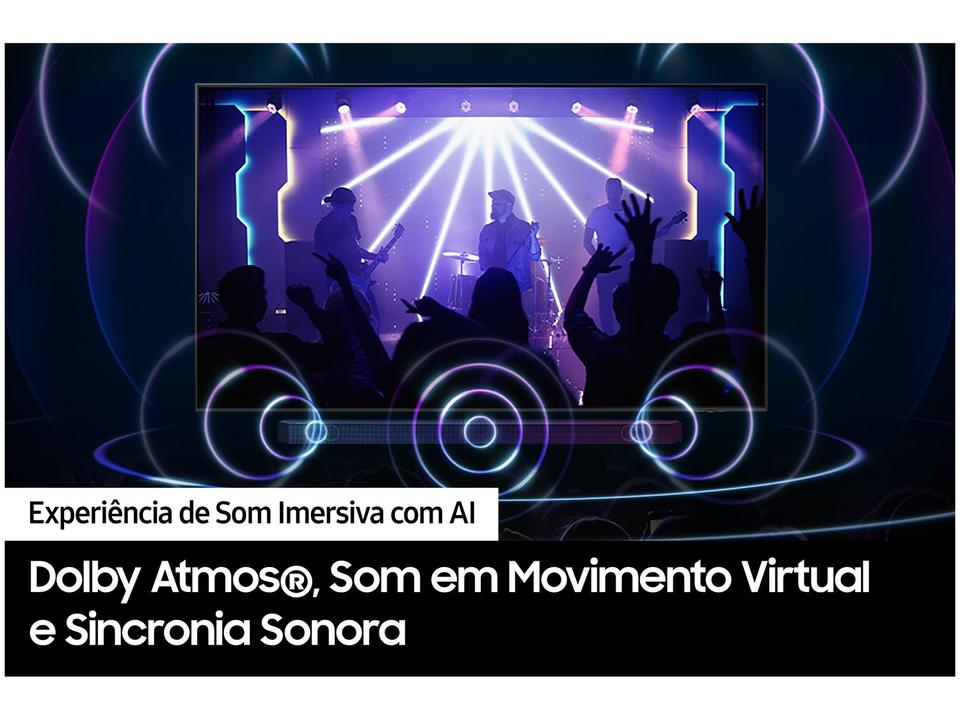 Smart TV 65" Samsung 4K UHD OLED Big TV QN65S90DAEXZD 120Hz Tizen com Alexa e Bixby 4 HDMI 2 USB-A - 6