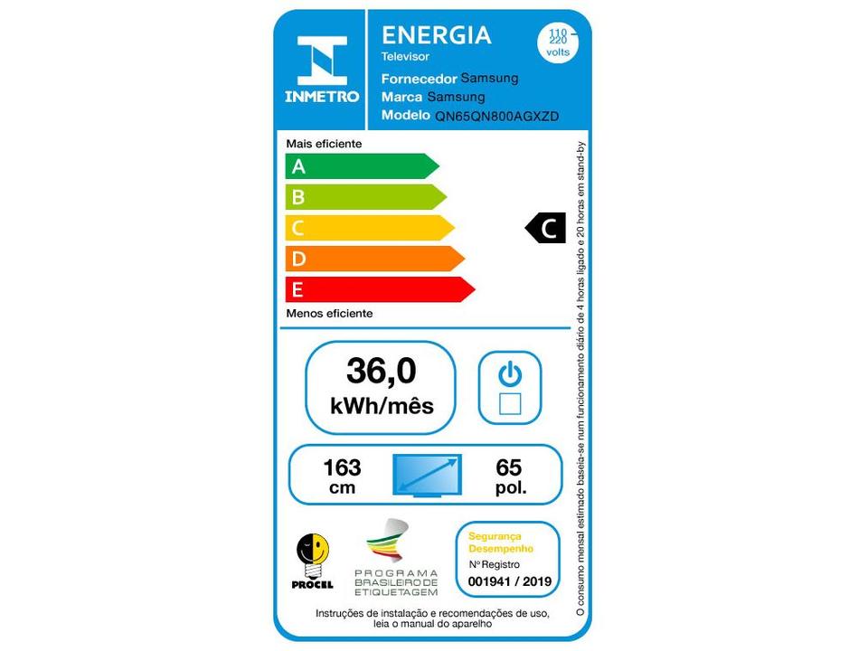 Smart TV 65” Ultra HD 8K Neo QLED Samsung Neo - 17