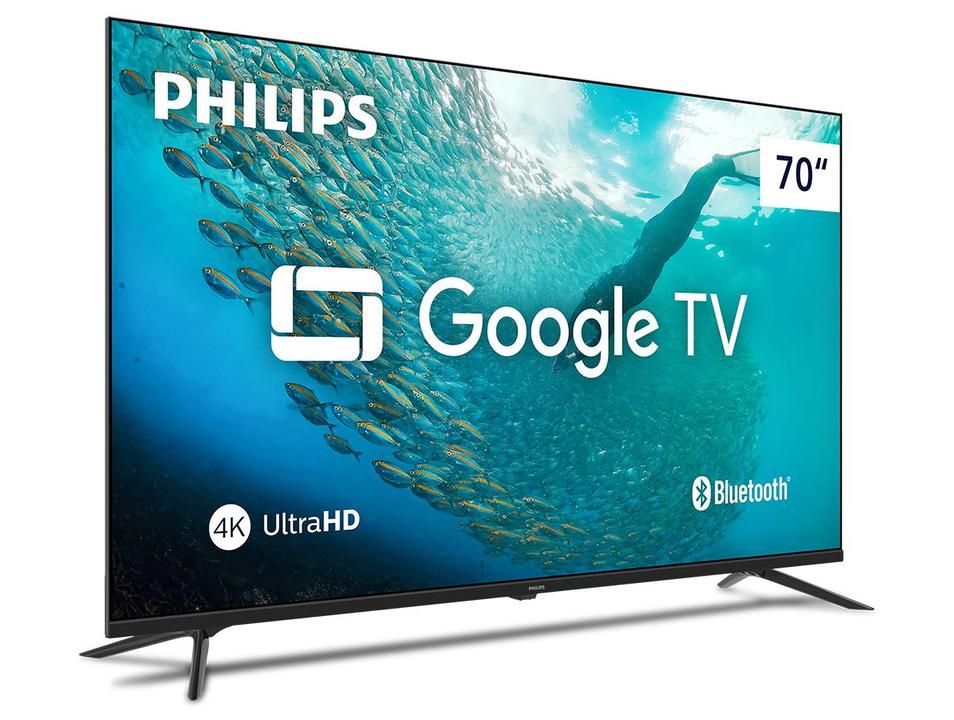 Smart TV 70" Philips 4K UHD DLED 70PUG7019/78 Google TV Quad Core Google Assistente 3 HDMI - 9