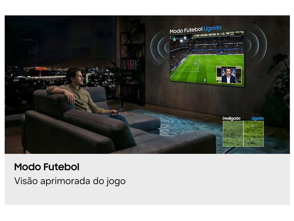Smart TV 70" Samsung 4K UHD LED UN70U8000HGXZD One UI Tizen 2027 - 3