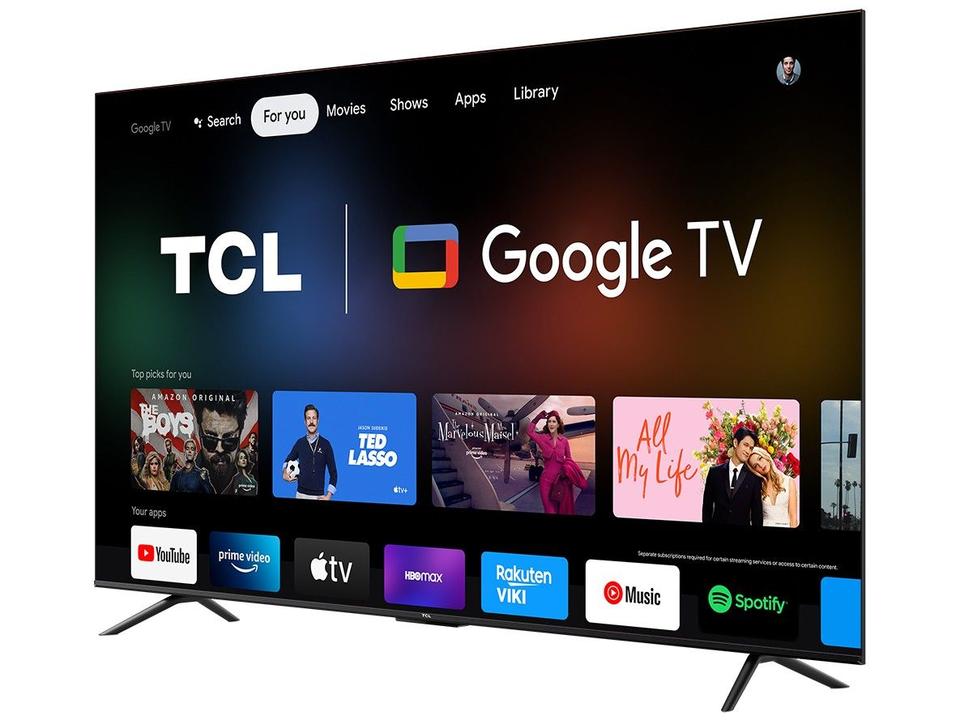 Smart TV 75” 4K LED TCL 75P735 VA 60Hz Hands - 2