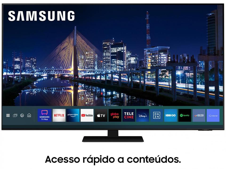 Smart TV 75” 4K NEO QLED Mini Led Samsung 75QN85AA - 120hz Som em Movimento Processador AI - 10