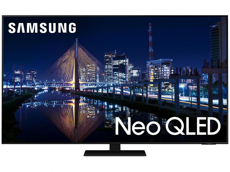 Smart TV 75” 4K NEO QLED Mini Led Samsung 75QN85AA - 120hz Som em Movimento Processador AI - 3