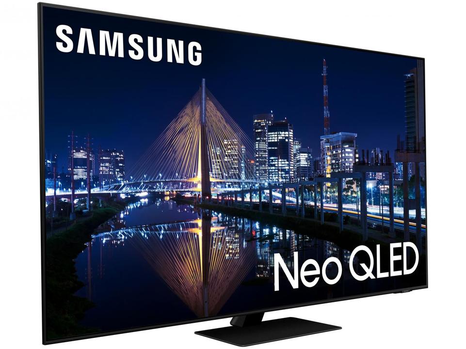 Smart TV 75” 4K NEO QLED Mini Led Samsung 75QN85AA - 120hz Som em Movimento Processador AI - 4