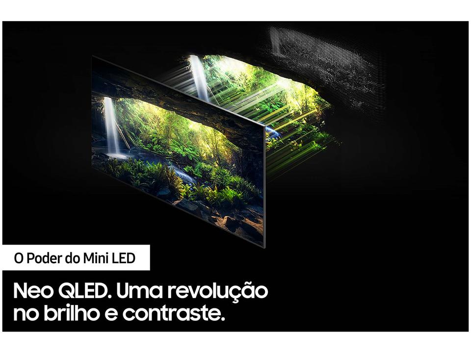 Smart TV 75” 8K NEO QLED Mini Led Samsung 75QN900A - 120hz Som em Movimento Plus Única Conexão - 13