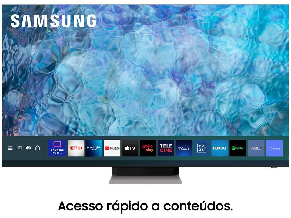 Smart TV 75” 8K NEO QLED Mini Led Samsung 75QN900A - 120hz Som em Movimento Plus Única Conexão - 11