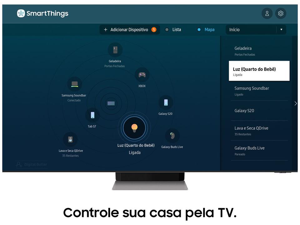 Smart TV 75” 8K NEO QLED Mini Led Samsung 75QN900A - 12