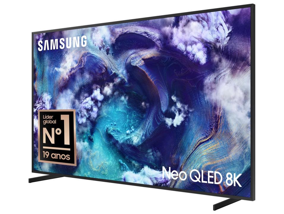 Smart TV 75" Samsung Ultra 8K Neo QLED Ultra QN900F QN75QN900FGXZD 120Hz Tizen NQ8 AI Gen2 Bixby Alexa 4 HDMI - 8