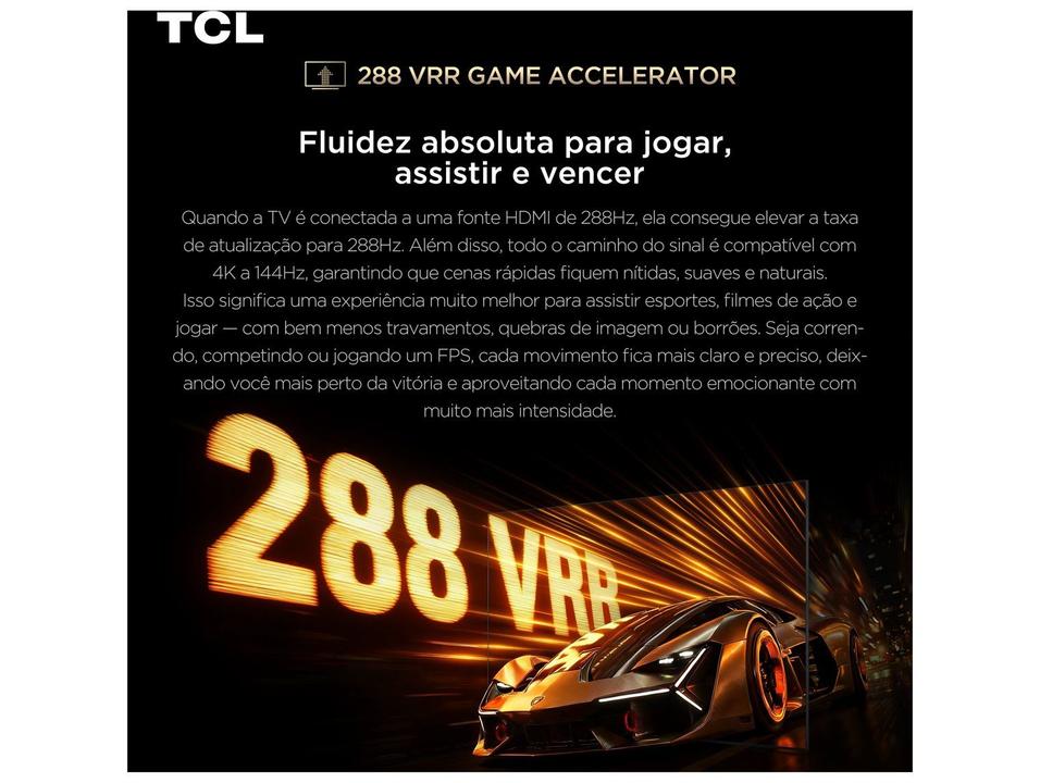 Smart TV 75" TCL 4K UHD SQD-Mini LED 75C7L Google TV 2026 - 3