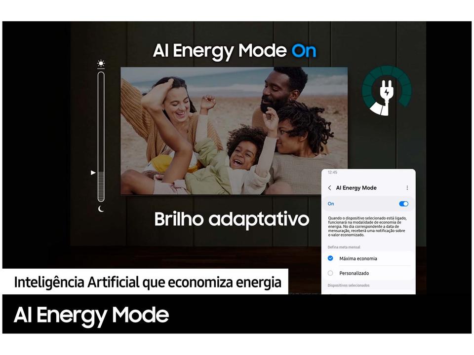 Smart TV 85” 4K UHD LED Samsung Crystal 85DU8000 - 9